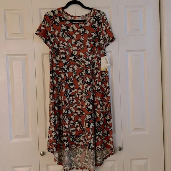 LuLaRoe | Disney Mickey Mouse | Carly Dress | size XS - Picture 1 of 5